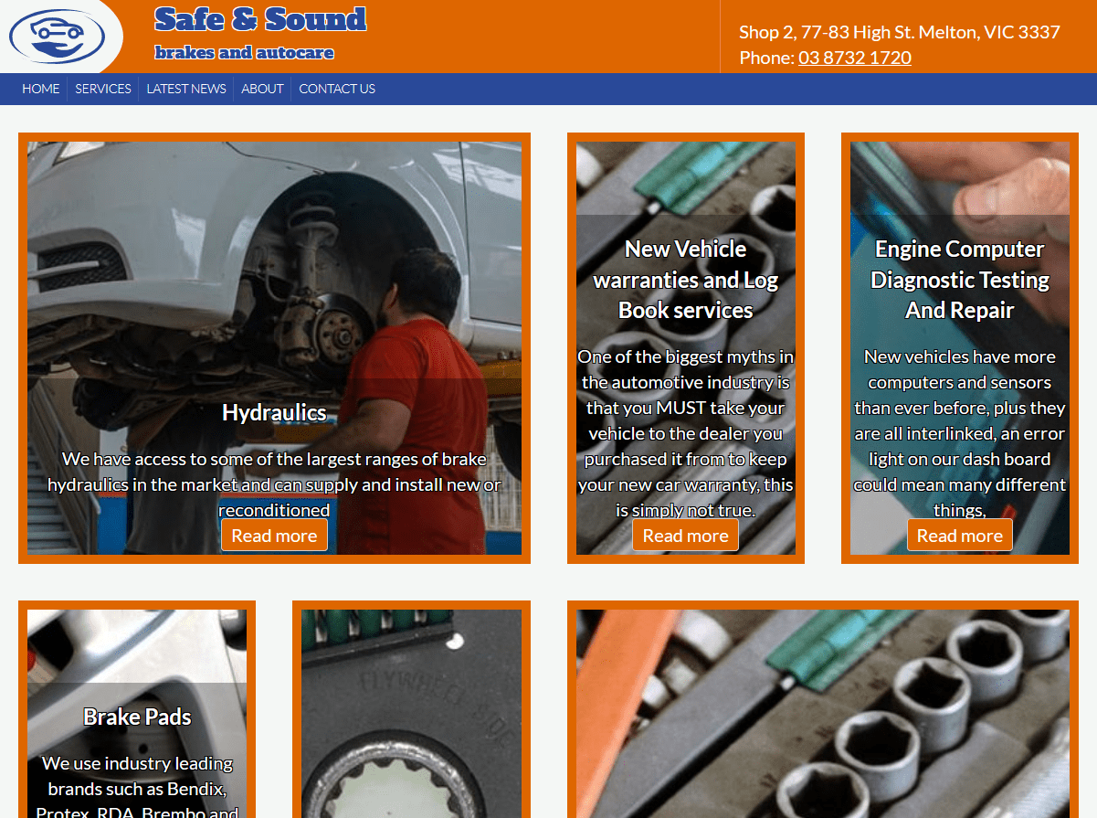 Safe and Sound Brakes and Autocare